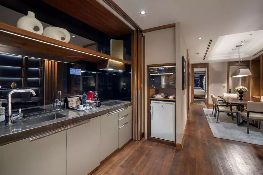 آشپزخانه شخصی هتل هیلتون بومونتی استانبول